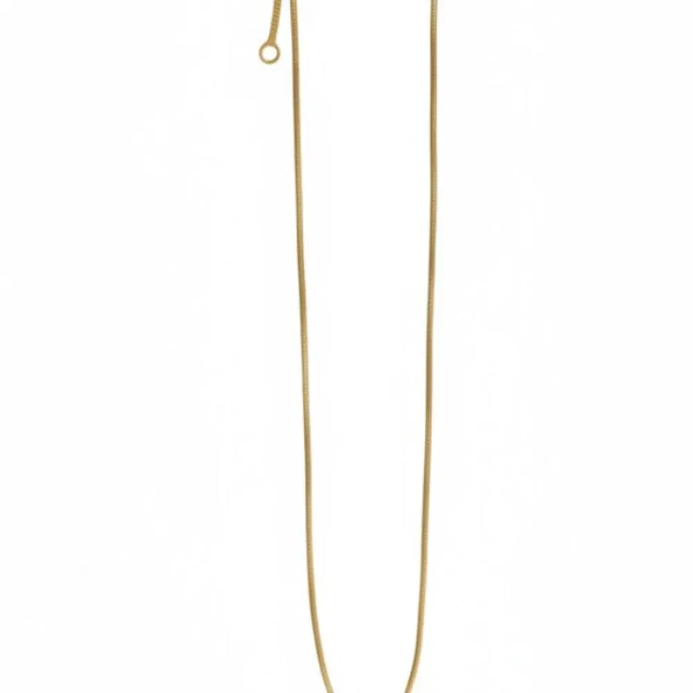 Madewell Milky Quartz Teardrop Gold-Tone Box Chain Necklace - Picture 2 of 7